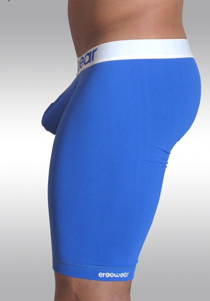 Compression Shorts Blue Max Pouch Underwear