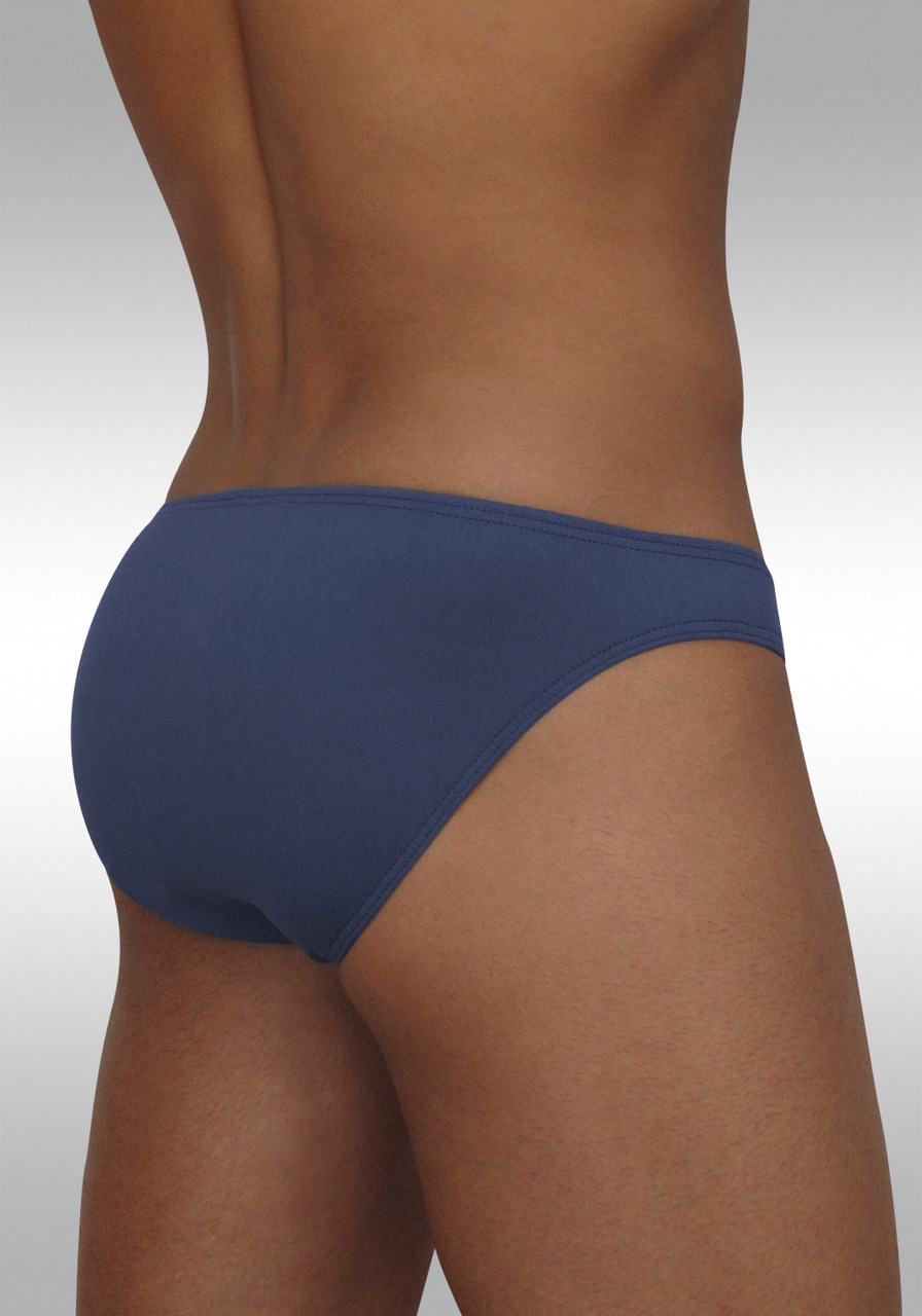 Blue Bijou TERRA bikini in Feel Suave microfiber with enhancing pouch - back