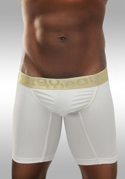 FEEL Classic XV - Men's Pouch Midway Briefs - White/Gold - Front