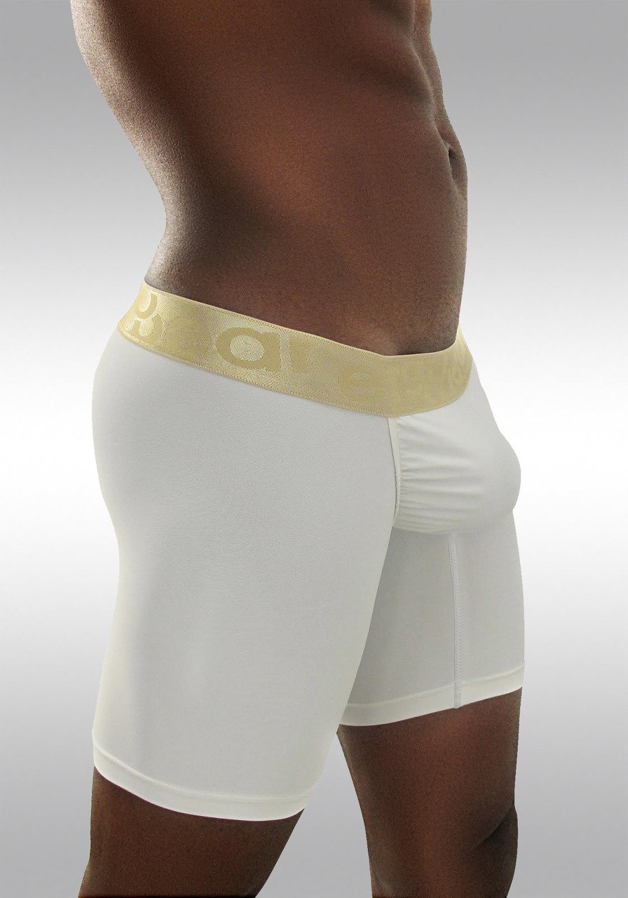 FEEL Classic XV - Men's Pouch Midway Briefs - White/Gold - Side