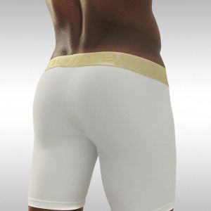 FEEL Classic XV - Men's Pouch Midway Briefs - White/Gold - Back