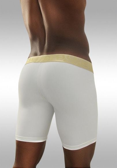 FEEL Classic XV - Men's Pouch Midway Briefs - White/Gold - Back