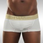 FEEL Classic XV - Men's Pouch Boxer - White/Gold - Front