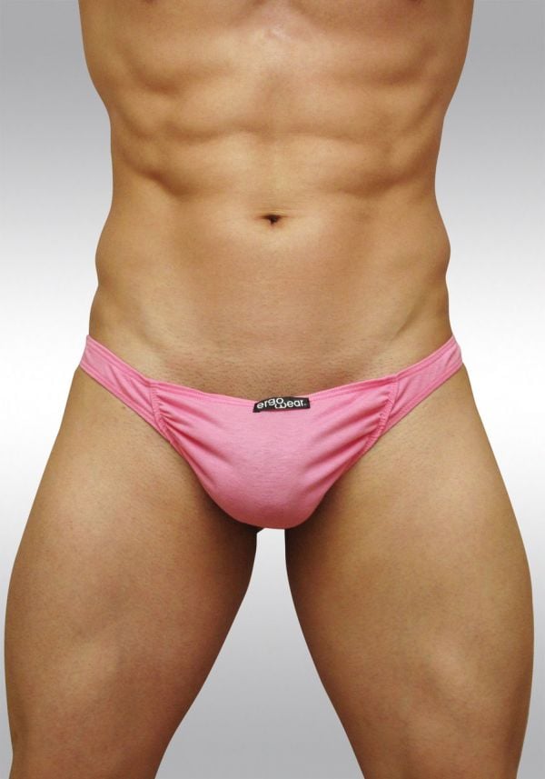 Mens Thong Pink W Feel Pouch