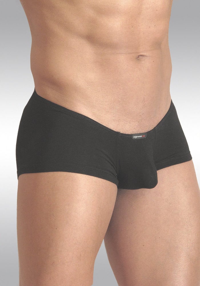 Ergowear Pouch Modal Boxer BSC Black Front - small size mens underwear