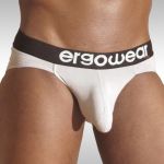 Ergowear Pouch Briefs MAX Light Pearl Grey - Front