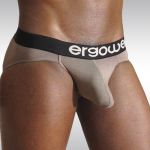 Ergowear Pouch Briefs MAX LIght Mink - Front - small size mens underwear