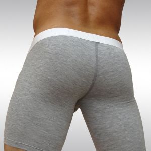 Ergowear MAX Premium Midcut boxer briefs with pouch Heather - Back