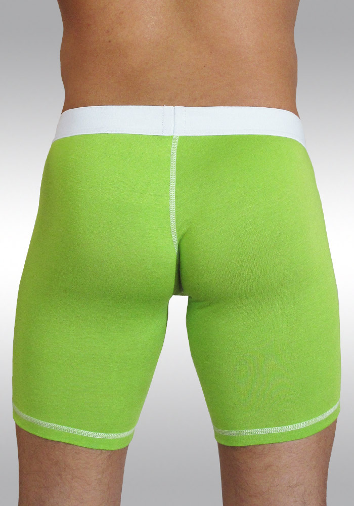 Ergowear Midcut Boxer briefs with pouch - MAX Light Lime - Back