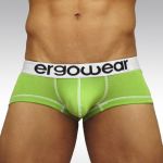 Ergowear Pouch Modal Boxer MAX Light Lime Front