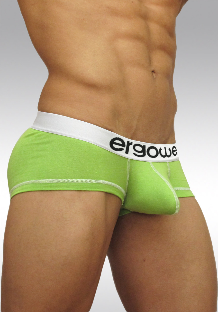 Ergowear Pouch Modal Boxer MAX Light Lime Side