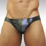 Bikini with pouch in SAGA style FEEL - Limited Edition by Ergowear - Front