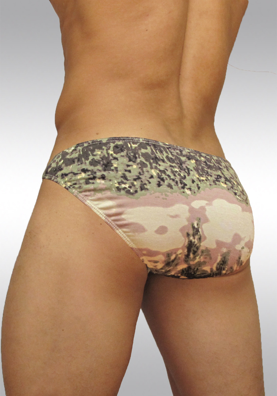 ergonomic mens bikini Apache with FEEL pouch - limited edition - back