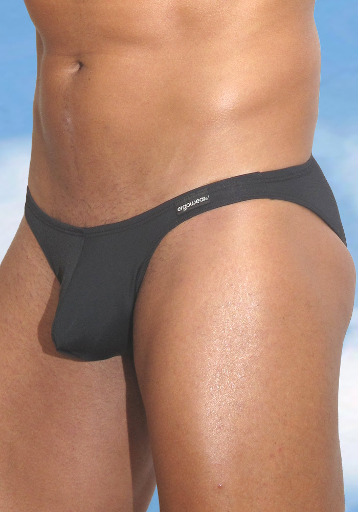 Ergowear Pouch Swimsuit Bikini X3D Black Front
