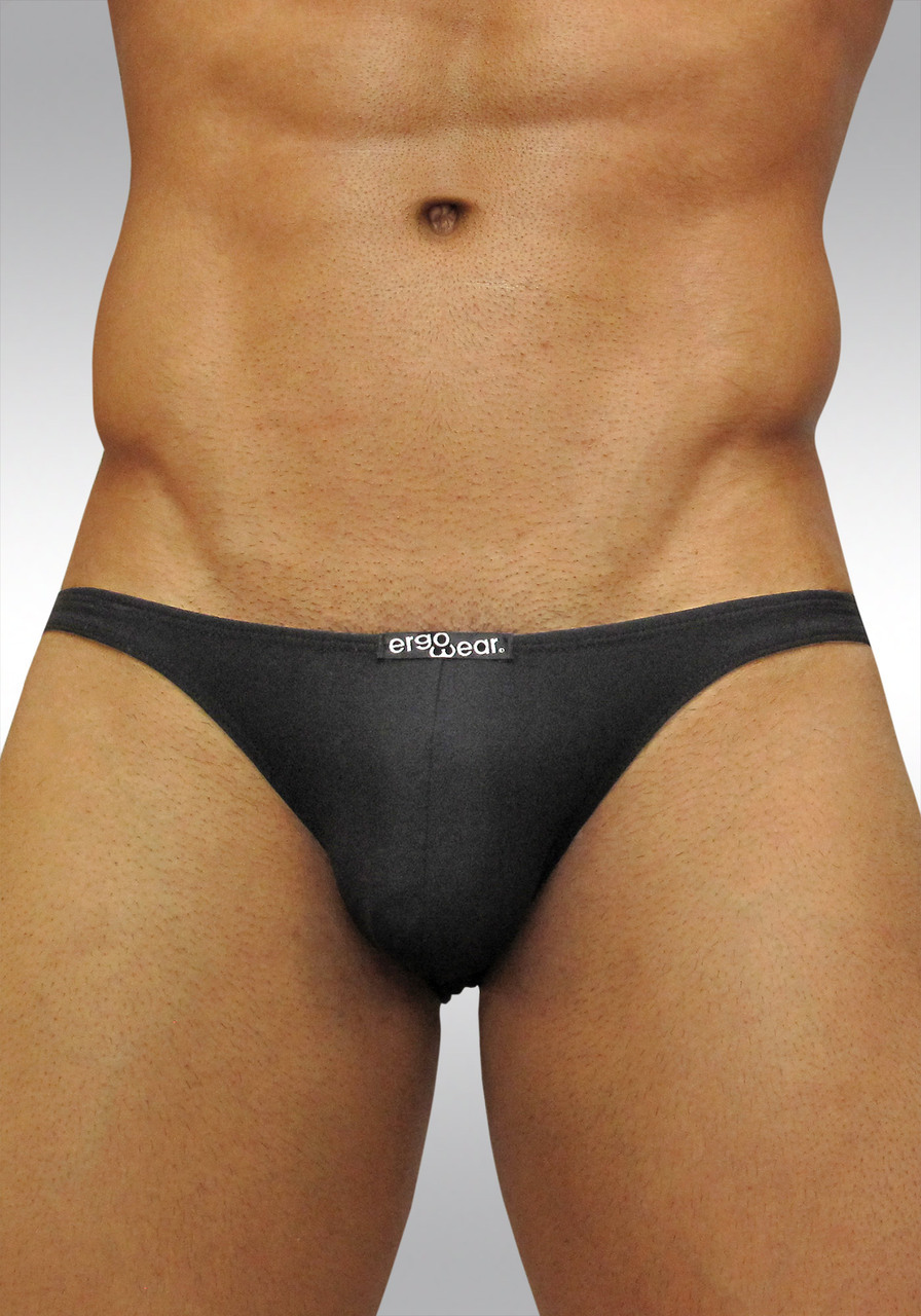 Ergowear Pouch Microfiber X3D Thong Black Front