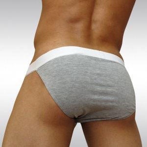 Ergowear Pouch MAX Premium Cotton-Lycra Bikini Grey Back