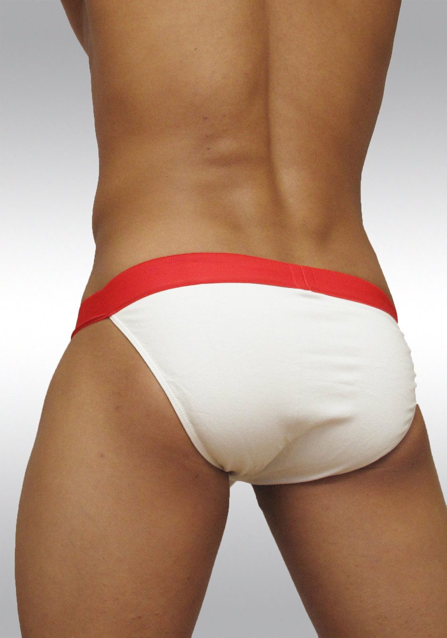 Ergowear Pouch MAX Premium Cotton-Lycra Bikini White Back