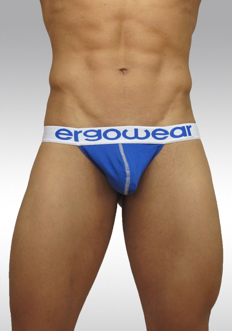 Ergowear Pouch MAX Light Modal Thong Blue Blue Front