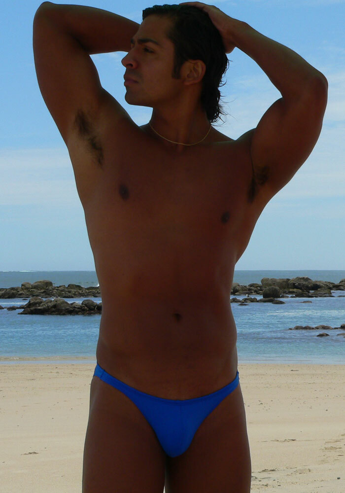 JASZ Rio Swimsuit Bikini Royal Blue Standing front