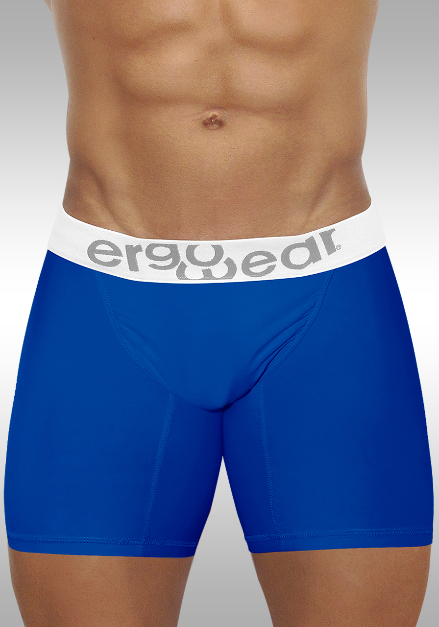 FEEL Modal Long Boxer - Royal Blue - Front view
