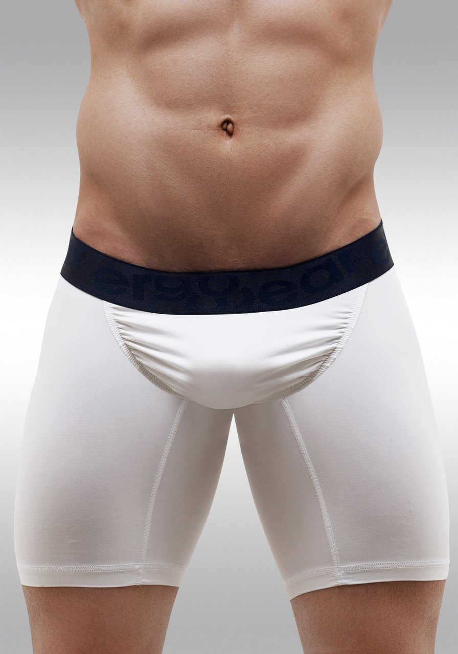 FEEL Classic XV - Men's Pouch Midway Briefs - White/Navy - Front