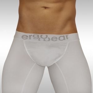 FEEL Modal Ergonomic Long Boxer White - Front view 2