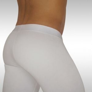 FEEL Modal Ergonomic Long Boxer White - Back view