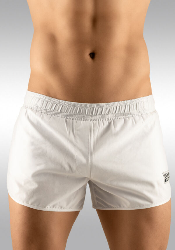 Men's Gym With In Underwear White - Ergowear