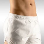 GYM SHORT White – Side View