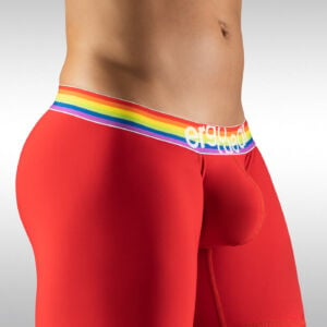 midcut briefs pride red