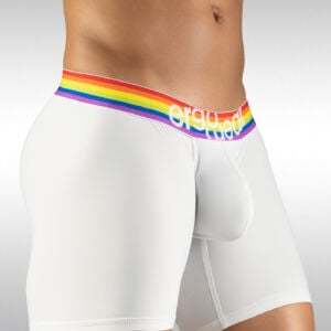 midcut briefs pride white