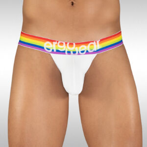 men's thong pride red