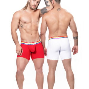 midcut briefs pride red