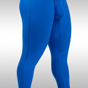 pouch leggings blue