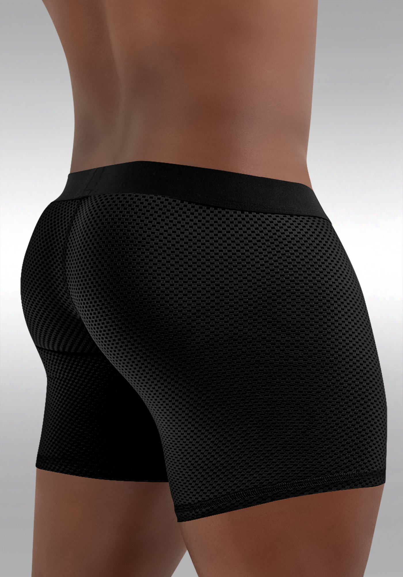 mesh midcut black