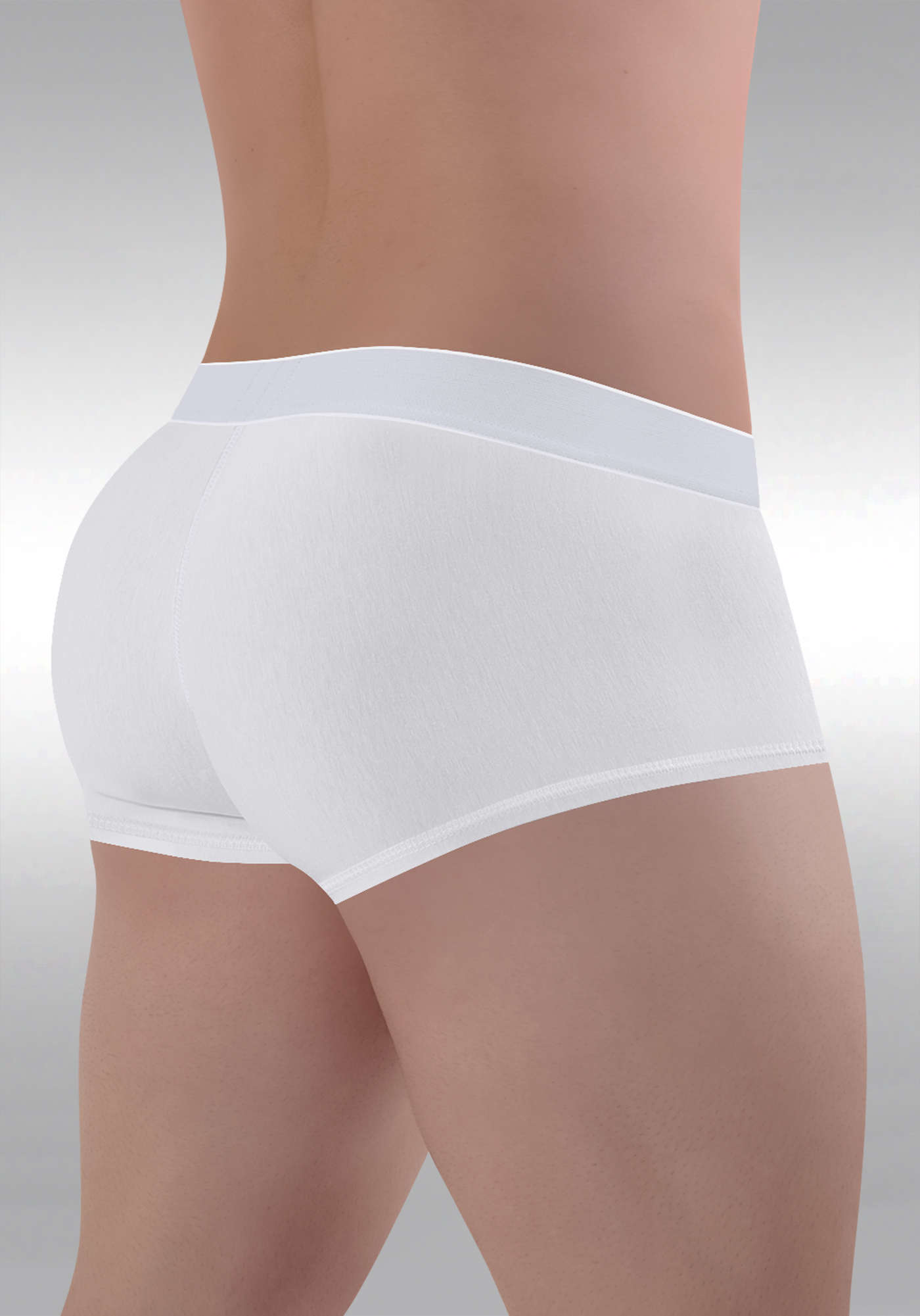 MAX WHITE - Cotton Boxer Brief