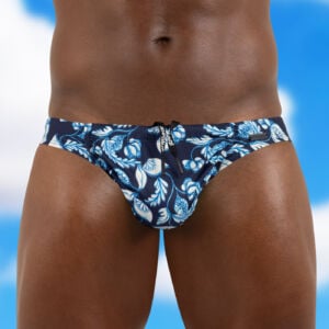 FEEL SW Bikini Abstract Blue Front