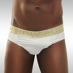 FEEL XV Brief - White/Gold - Image 4