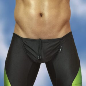 FEEL  Swim Trunk - Black/Lime - Image 3