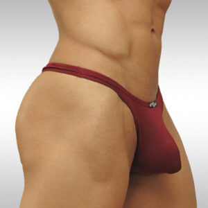 X3D SUAVE Thong - Burgundy - Image 1