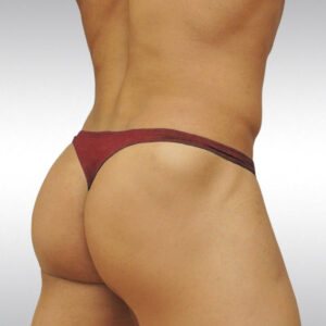 X3D SUAVE Thong - Burgundy - Image 3