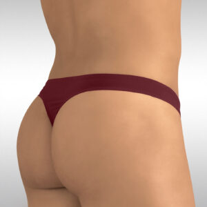 FEEL GR8 Thong - Burgundy - Image 3