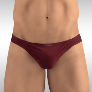 FEEL GR8 Thong - Burgundy - Image 2