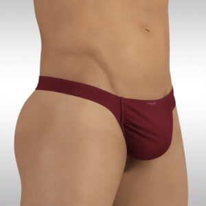 FEEL GR8 Thong - Burgundy - Image 1