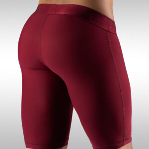 MAX XV Biker Short - Burgundy - Image 3