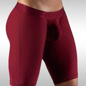 MAX XV Biker Short - Burgundy - Image 2