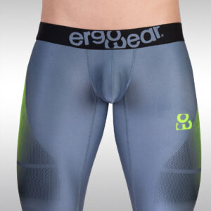 MAX SE Biker Short - Grey/Green - Image 2