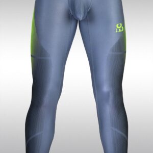 MAX SE Leggings - Grey/ Green - Image 2