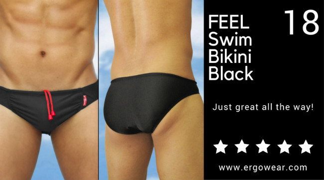 FEEL Swim Bikini Black, Just great all the way!